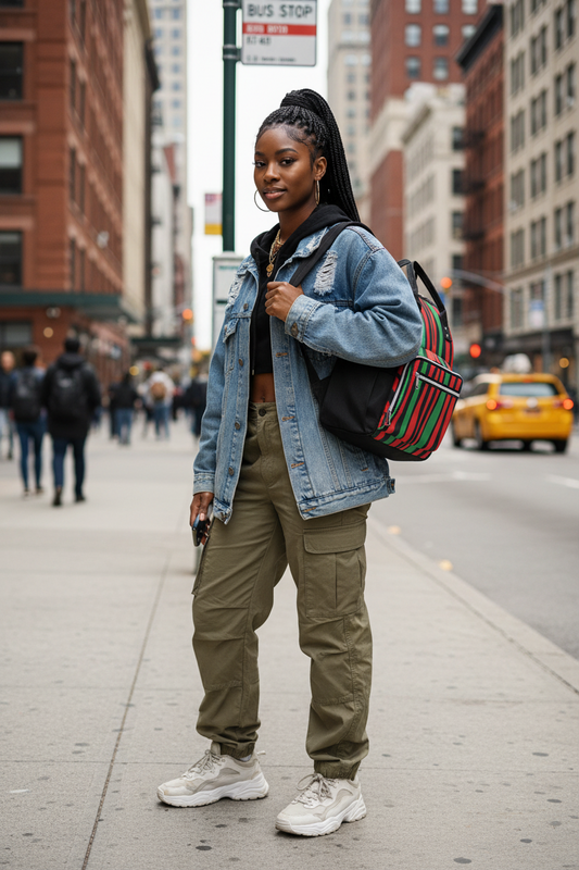 "Low End Theory"  Multi-Pocket Diaper Backpack