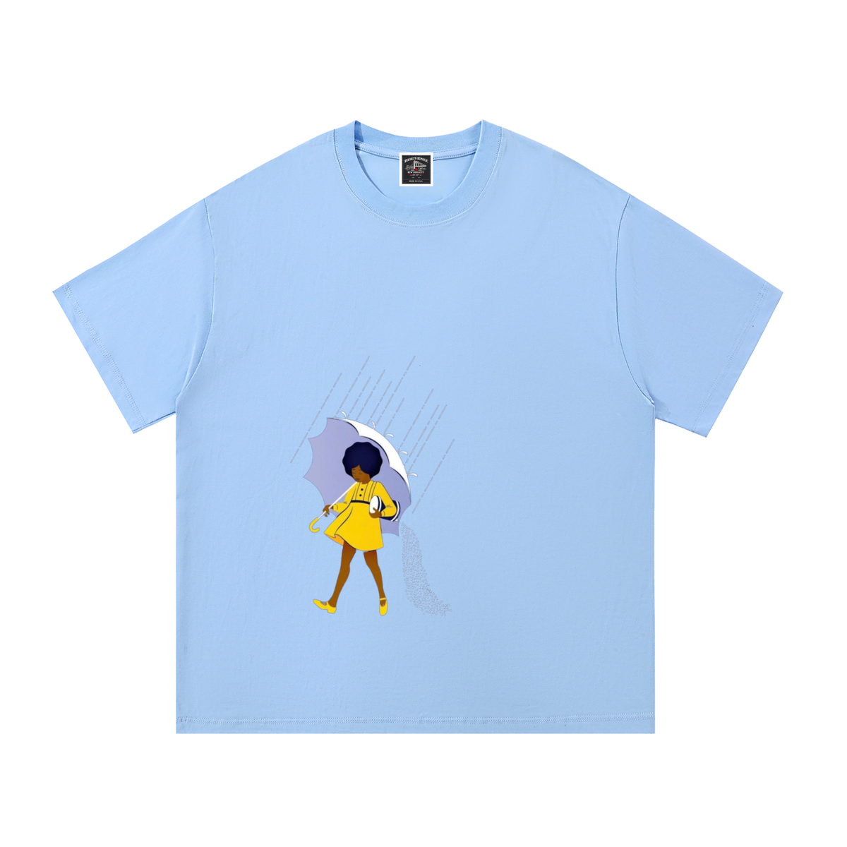 "When it Pours, on the Poor" Cotton T-Shirt