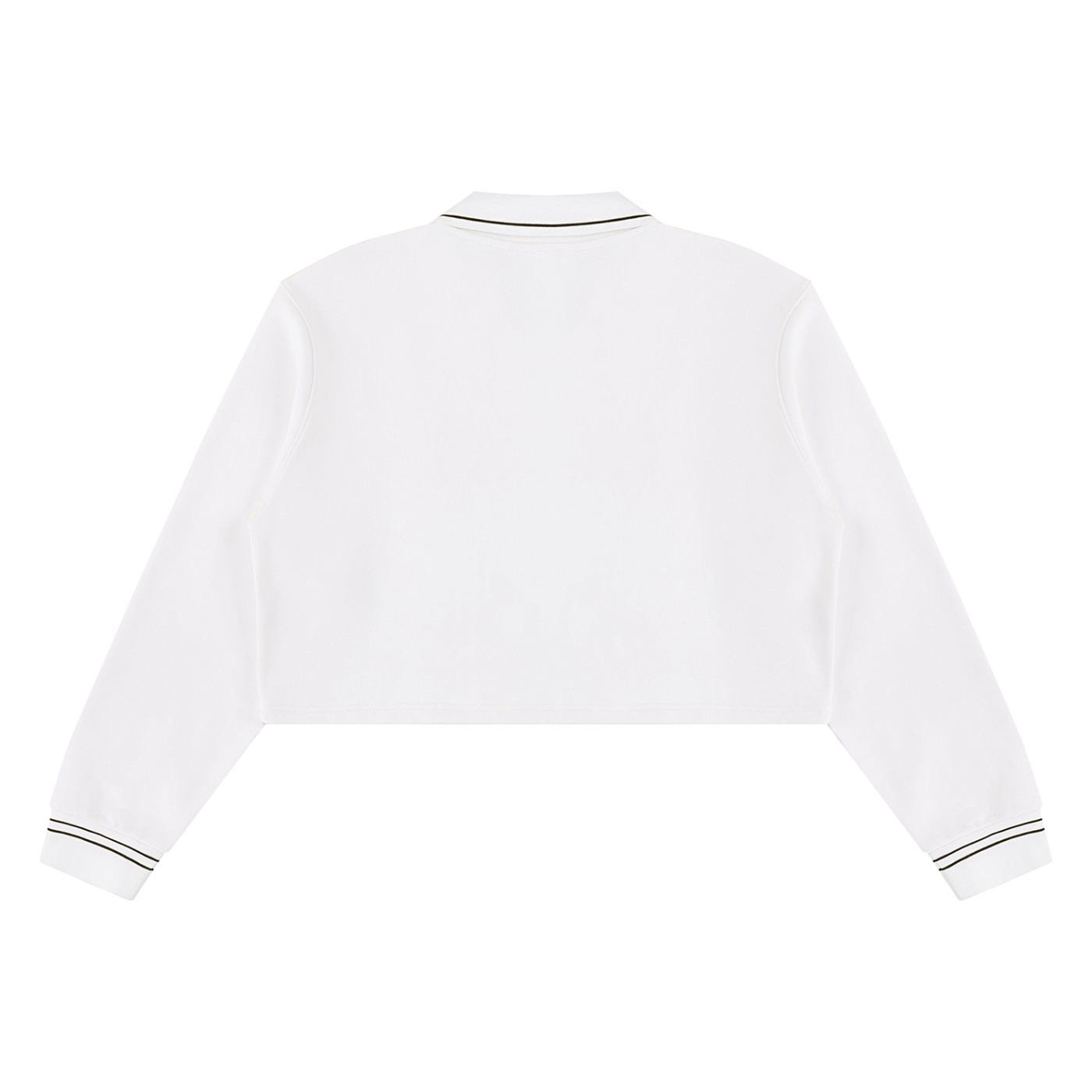 Brooklyn Republic essentials™ Women's Crop Collared Sweatshirt