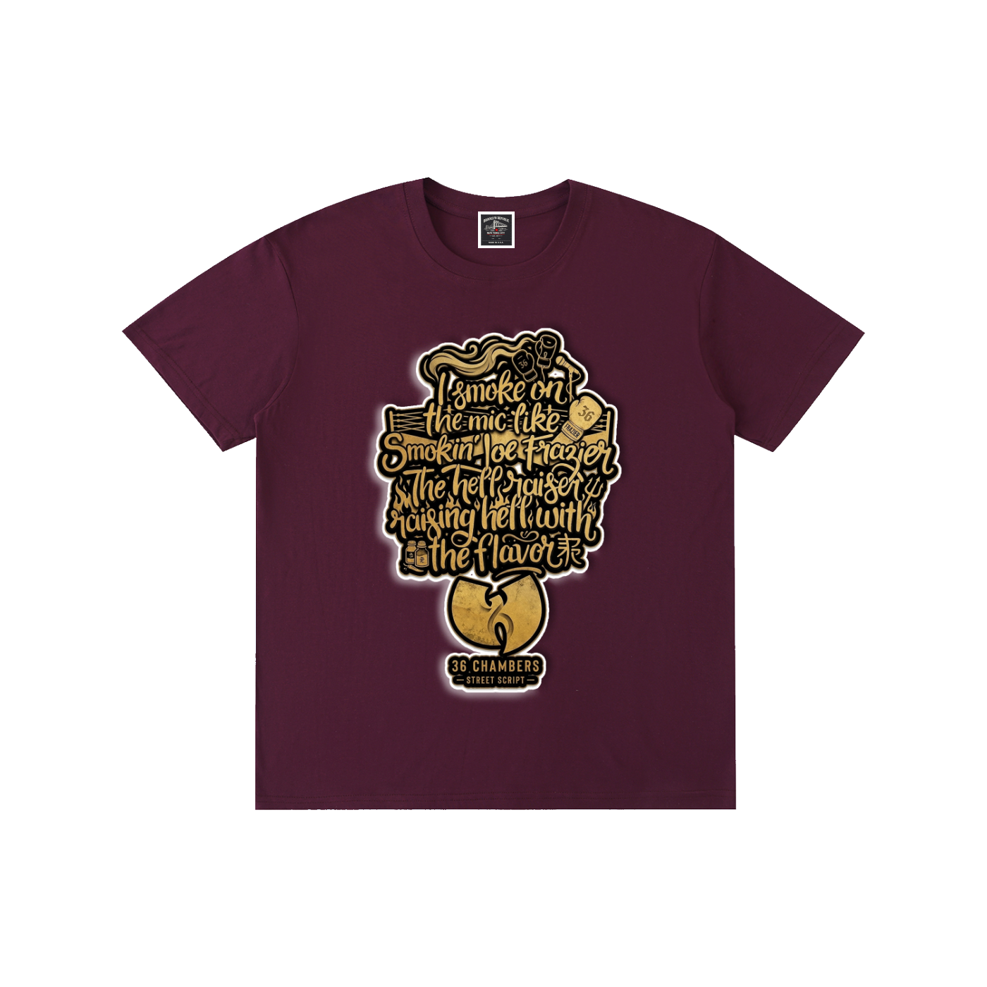 PYN™ "Smokin' Joe" Pure Cotton T-Shirt