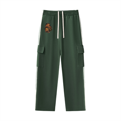 "Buhloone Mindstate" Side Stripe Straight-Leg Pants
