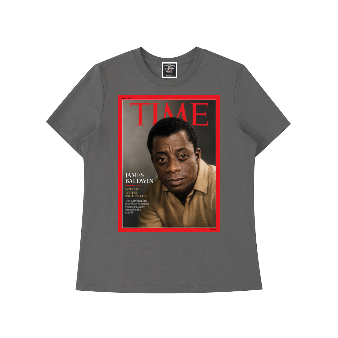 "James Baldwin" Women's Cotton T-Shirt