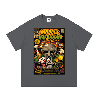 "The Adventures of MadLib and MF Doom" Cotton T-Shirt
