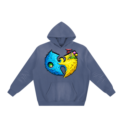 PYN™ "Wally Champ" Sunfade Fleeced Hoodie