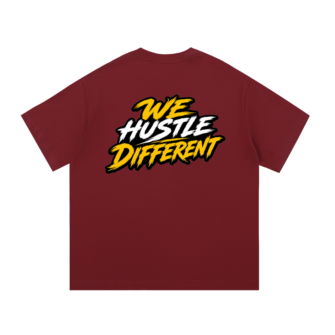 "Hustle Different" Cotton T-Shirt