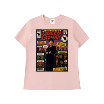"Ladies First" Women's Standard Shoulder T-Shirt