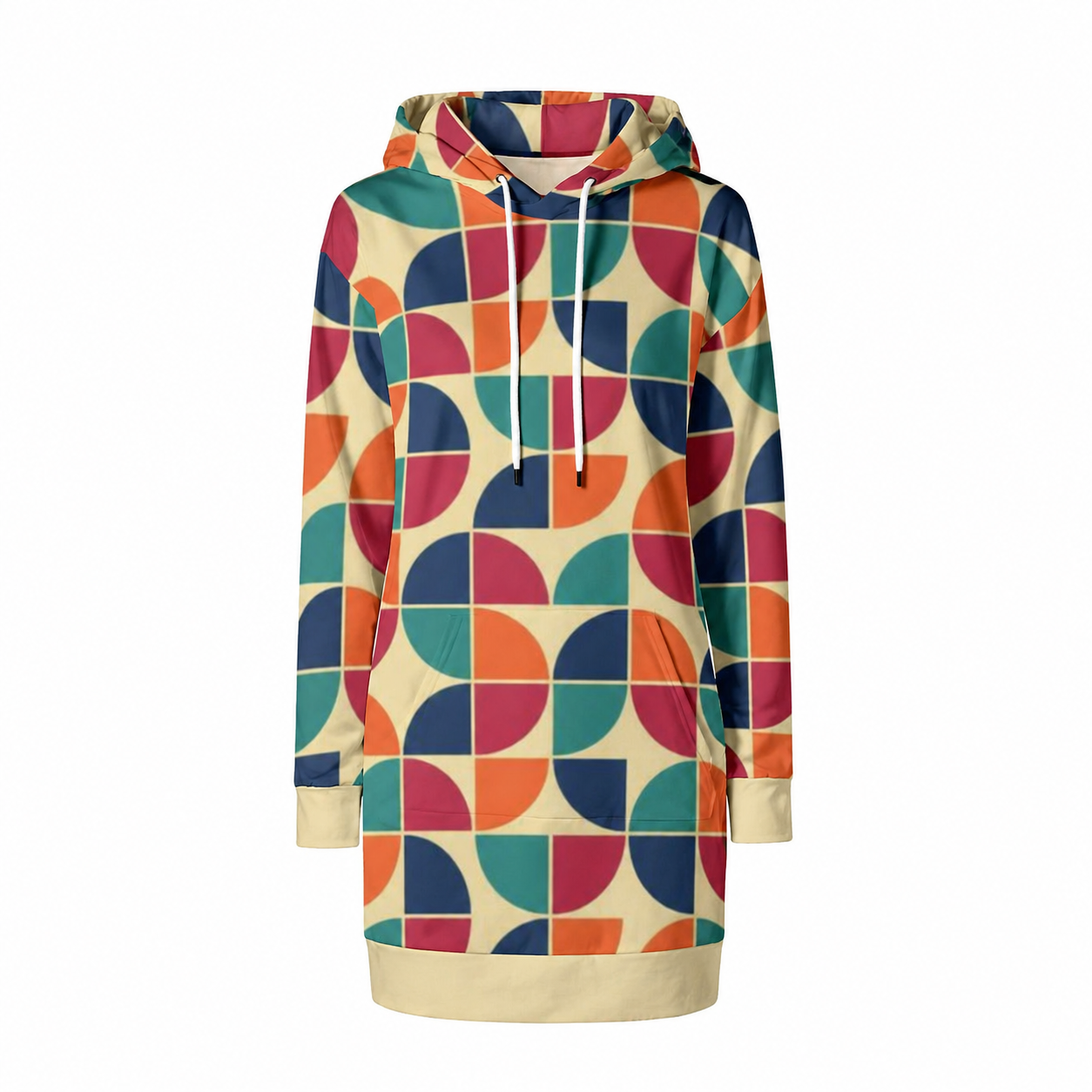"Courtney Butler" Women's Heavyweight Fleece Long Hoodie