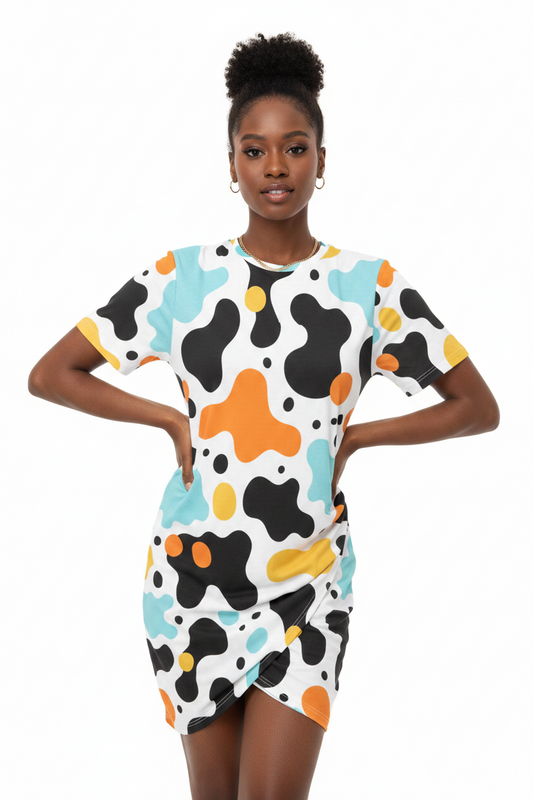 "Decadence" Women’s Stacked Hem Dress