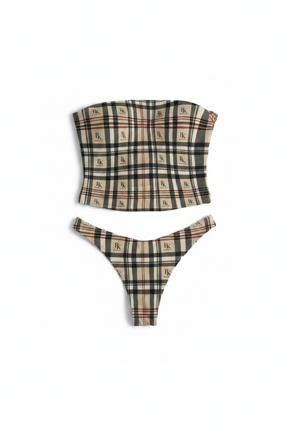 "Park Slope" Women's 2 pc. Strapless Top Set