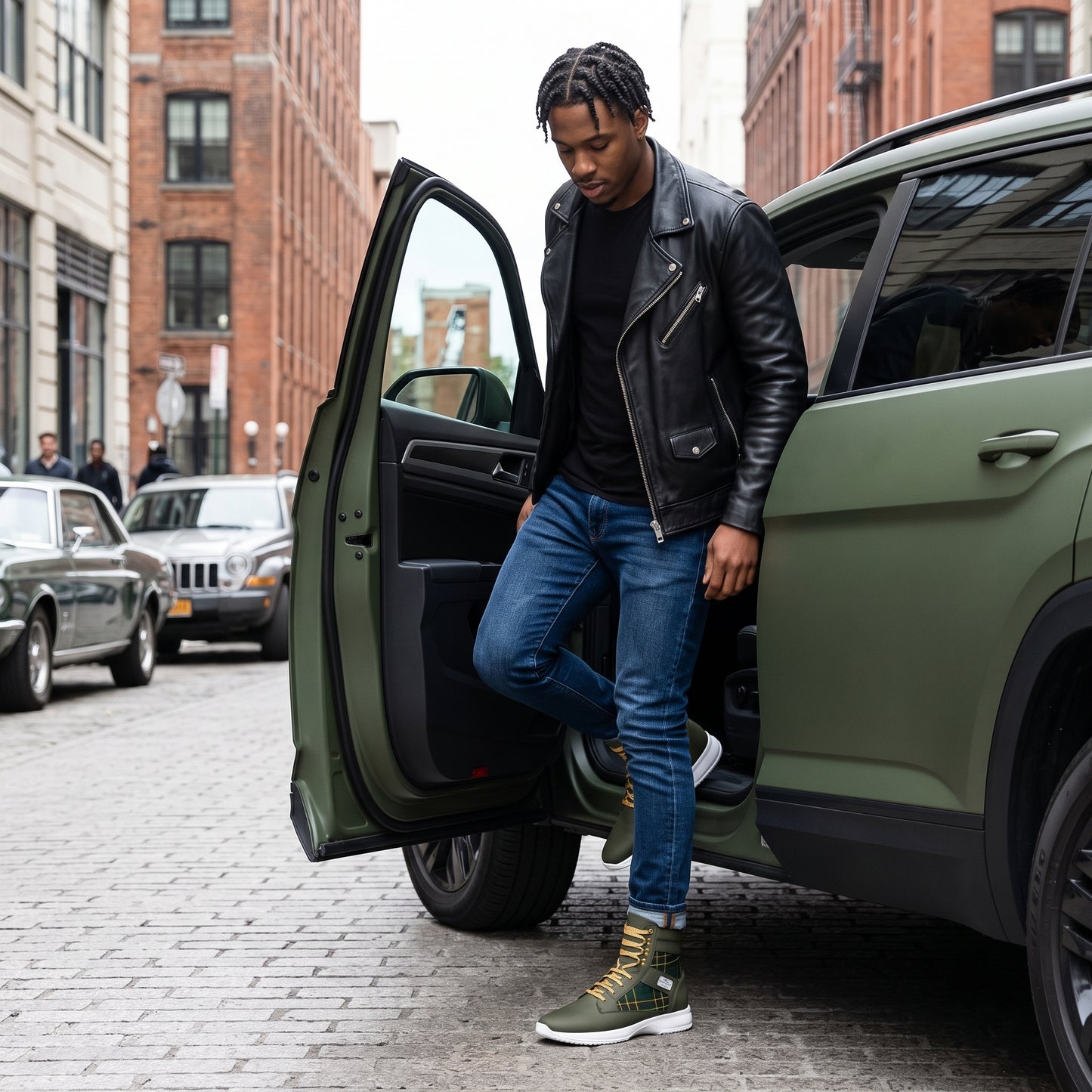 The Sam Ross Collection™ "Luxury Tax" Hi-Top Walking Sneaker