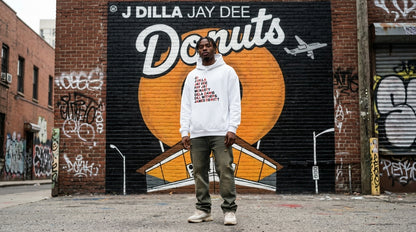 "Not Just Dilla" Embroidered Heavyweight Hidden Pocket Fleece Hoodie