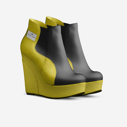 The Sam Ross Collection™ “Killah Bee” Wedge Platform Pump
