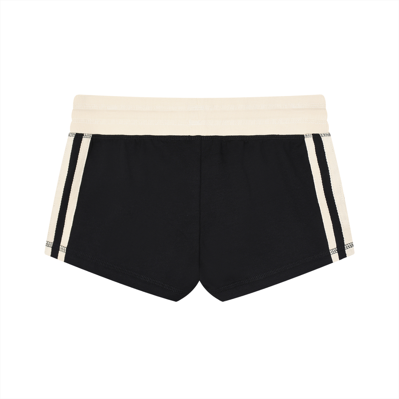 "Worldwide Underground" Women's Contrast Stripe Track Shorts