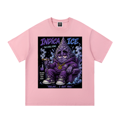 Sparksky & Dutch™ "Indica Ice" Cotton T-Shirt