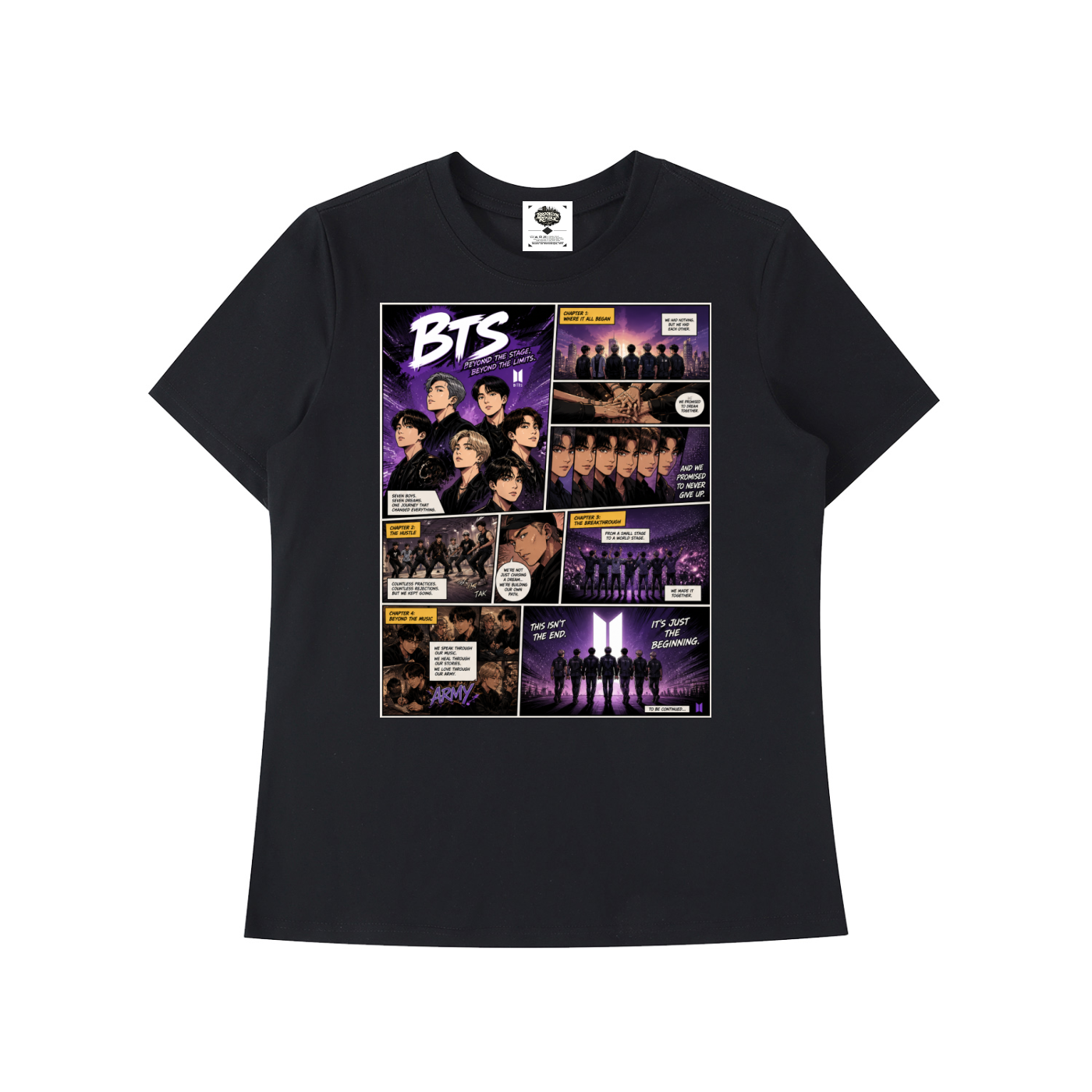 BTS™ x BKNY™  "Comic Cover" T-Shirt