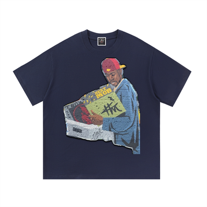"CHUGHES 4 EVA" Cotton T-Shirt