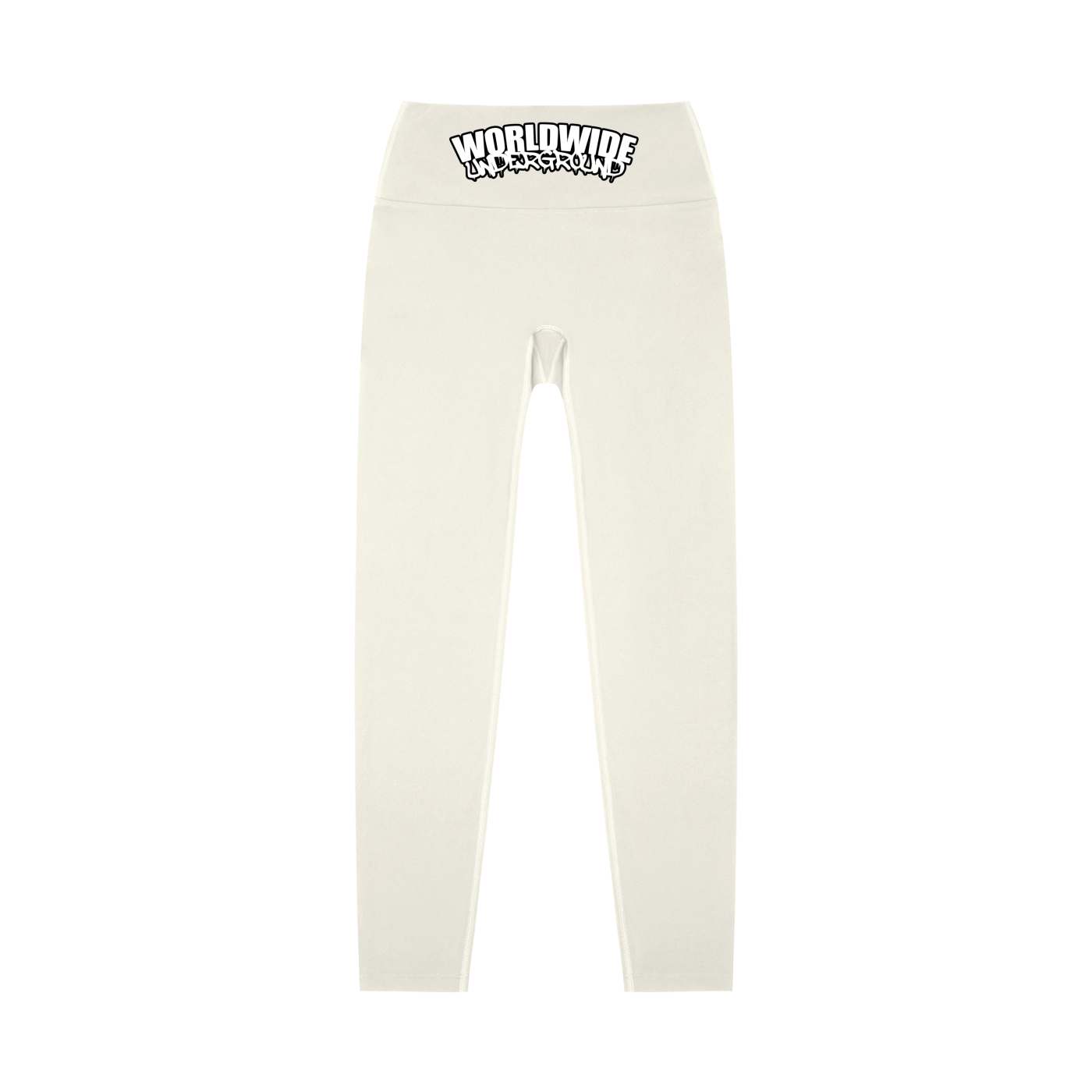 "Worldwide Underground" High-Waisted Yoga Leggings