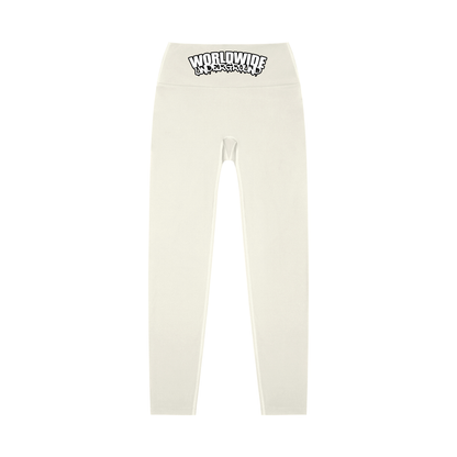 "Worldwide Underground" High-Waisted Yoga Leggings