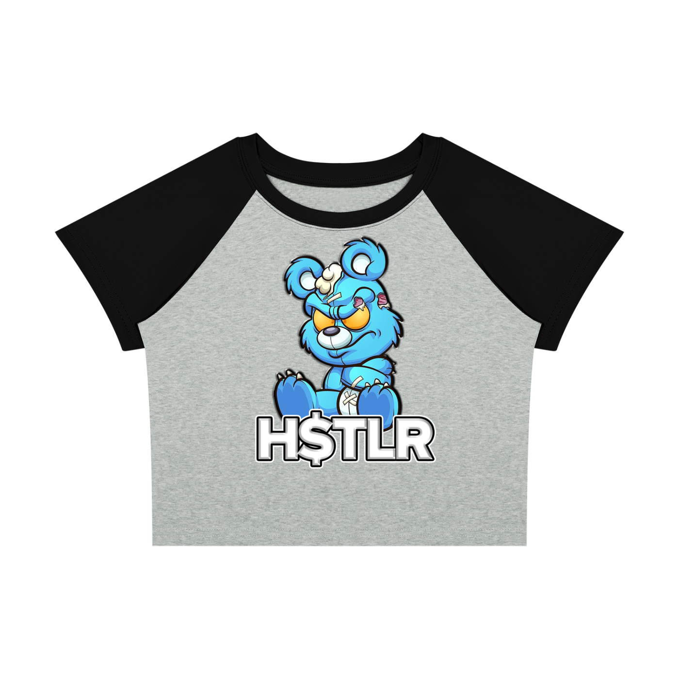 "H$TLR" Women’s Raglan Color Block Baby T-Shirt