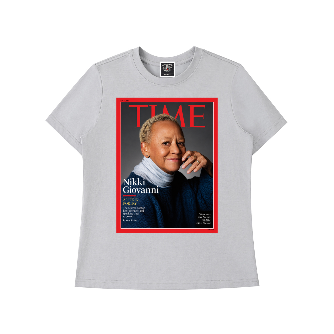 "Nikki Giovanni" Women's Cotton T-Shirt