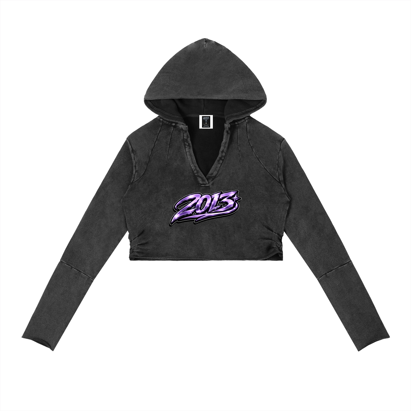 BTS™ x BKNY™ "Our Year" Vintage Washed Raw Edge Hoodie