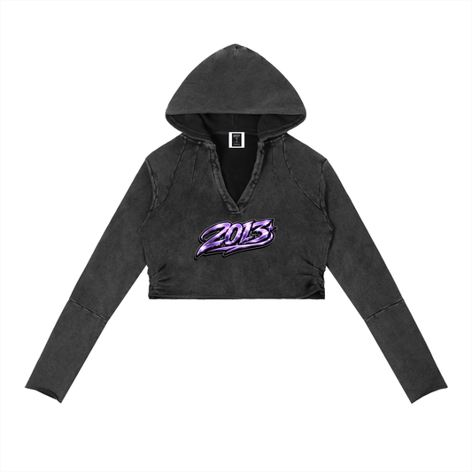 BTS™ x BKNY™ "Our Year" Vintage Washed Raw Edge Hoodie