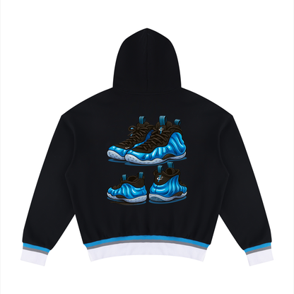 "Alien Invasion" Oversized Color Block Boxy Hoodie