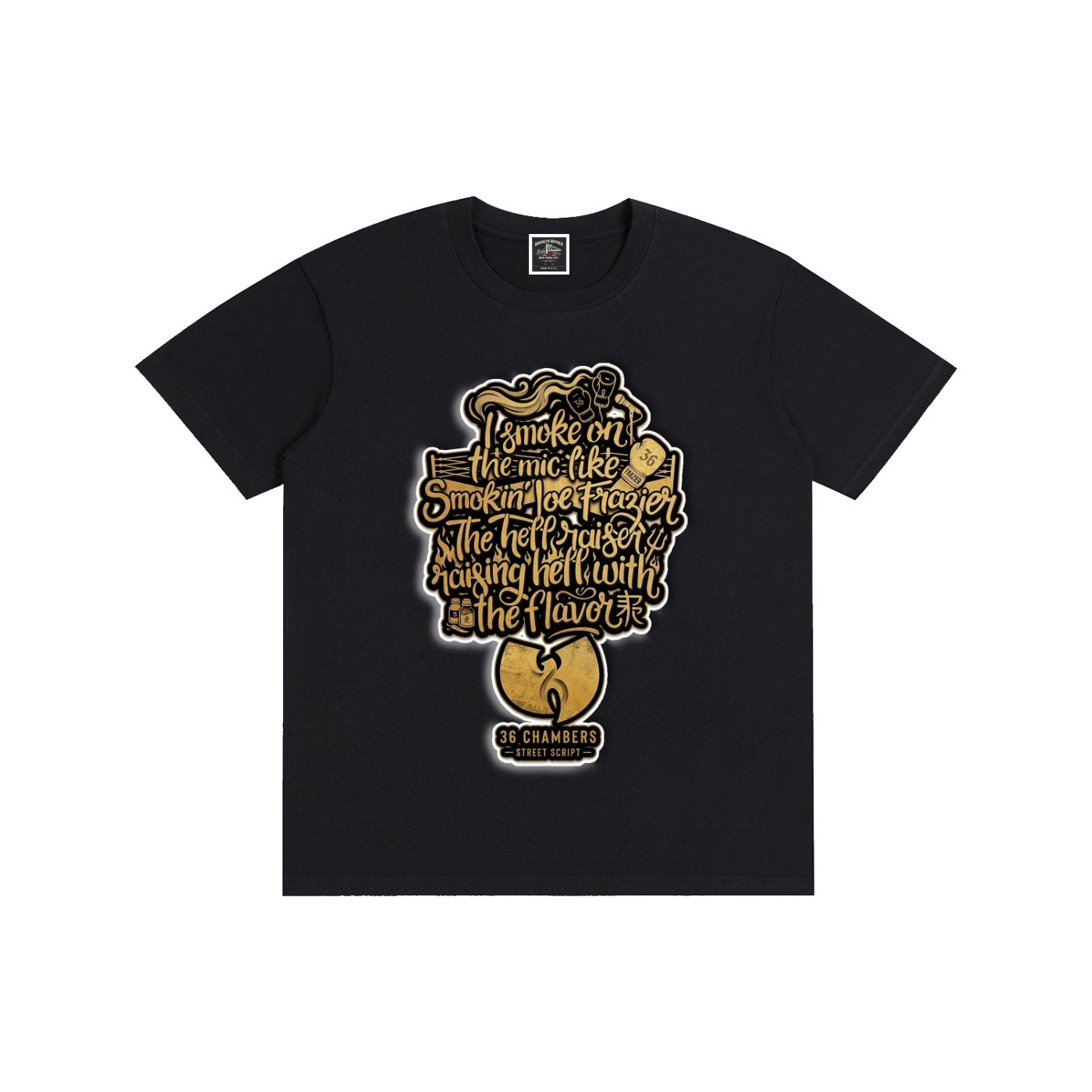 PYN™ "Smokin' Joe" Pure Cotton T-Shirt