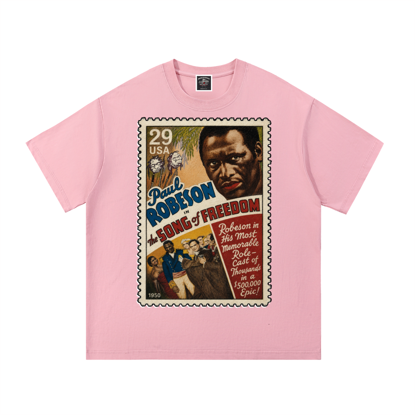 "Paul Robeson" Cotton T-Shirt
