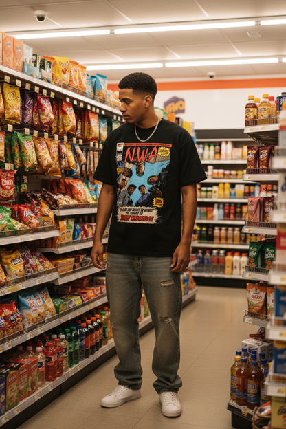 "Straight Outta Compton" Cotton T-Shirt