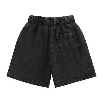 Brooklyn Republic Essentials™ "The Purple Tape" Snow Washed Kids' Shorts