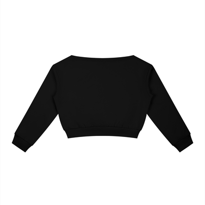 Brooklyn Republic Essentials™ "Block Party" Women's Off-Shoulder Sweatshirt