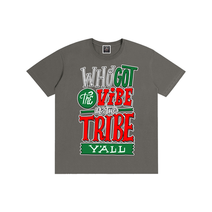 "The Vibe" Cotton T-Shirt
