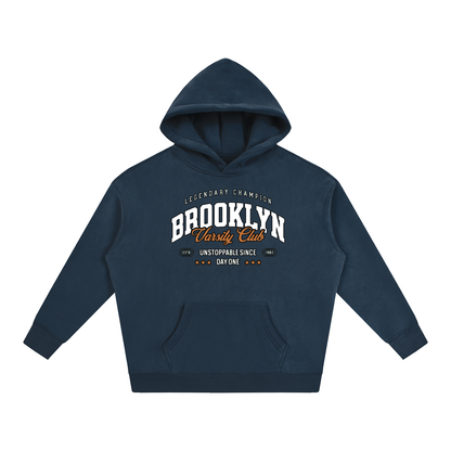 "Varsity Club" Oversize Fleeced Hoodie