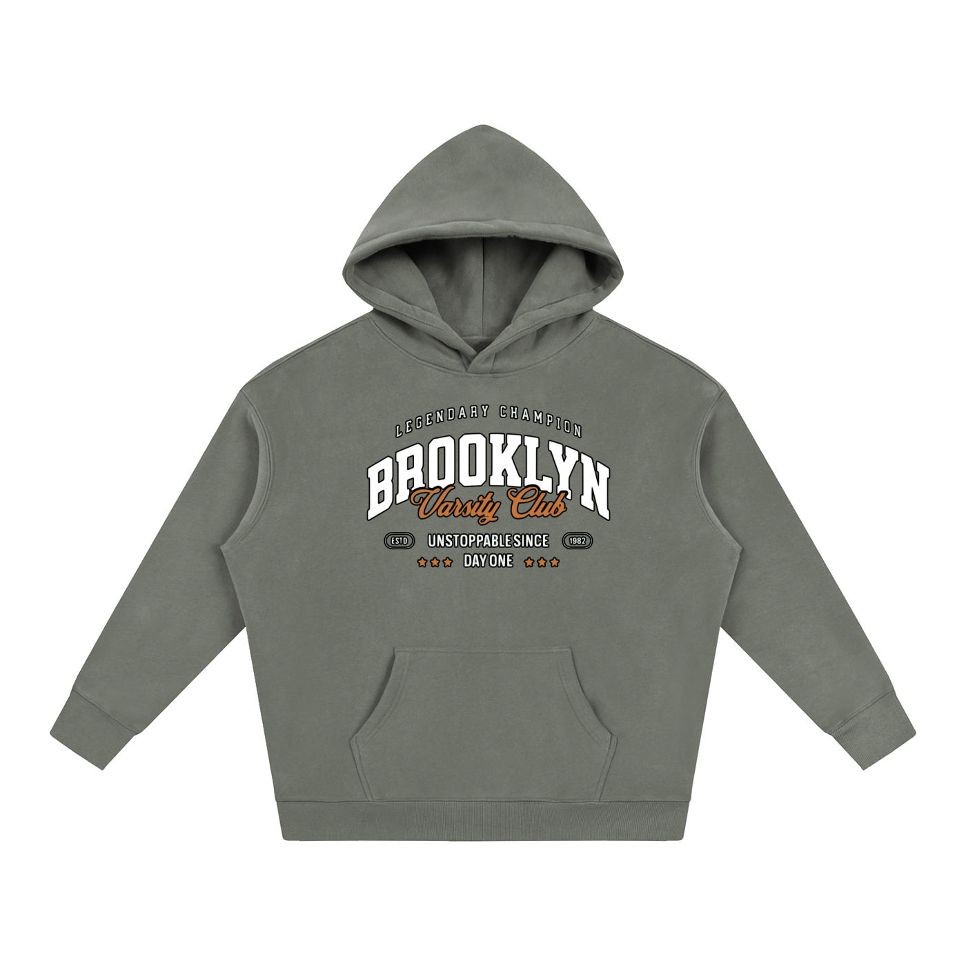 "Varsity Club" Oversize Fleeced Hoodie