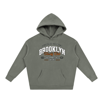 "Varsity Club" Oversize Fleeced Hoodie