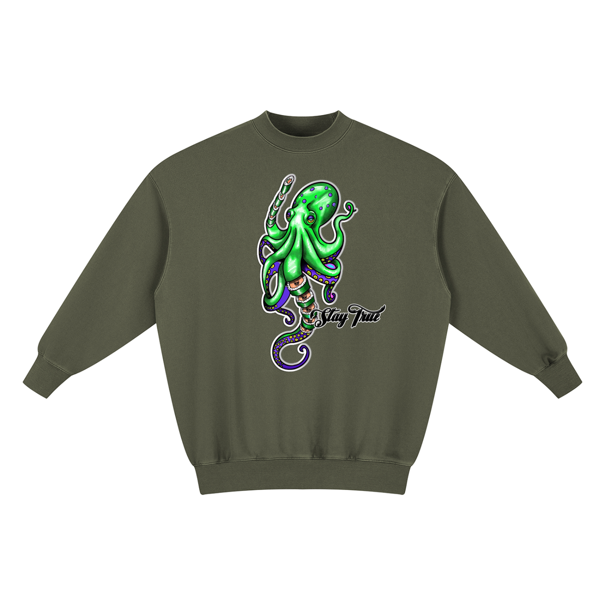 Brooklyn Zoo™ "Gas Station Sushi" Women's Vintage Wash Pullover Dress