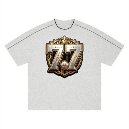 "Legacy 77"  Oversized Contrast Soccer Jersey