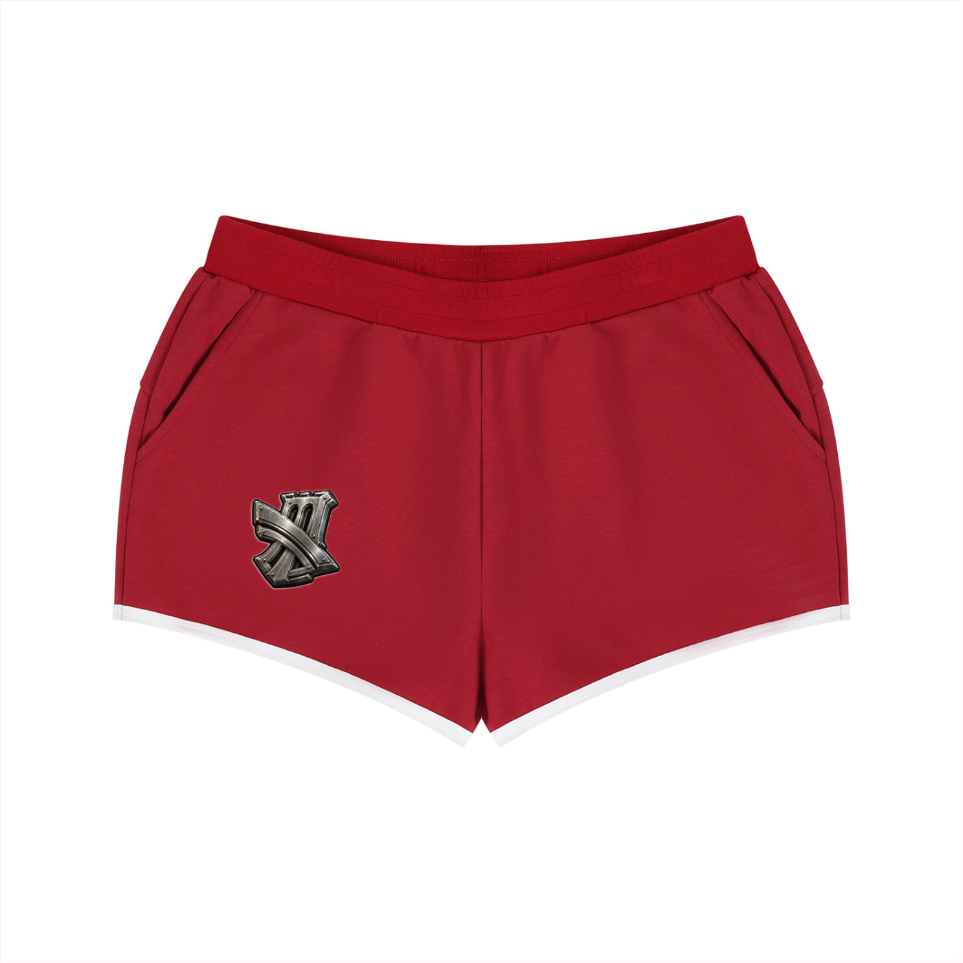 "Brooklyn Strong" Women's Retro Contrast Binding Shorts