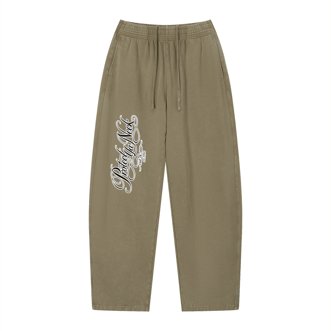 PYN™ x BKRP™ "Cut & Sew" Vintage Wash Loose Sweatpants