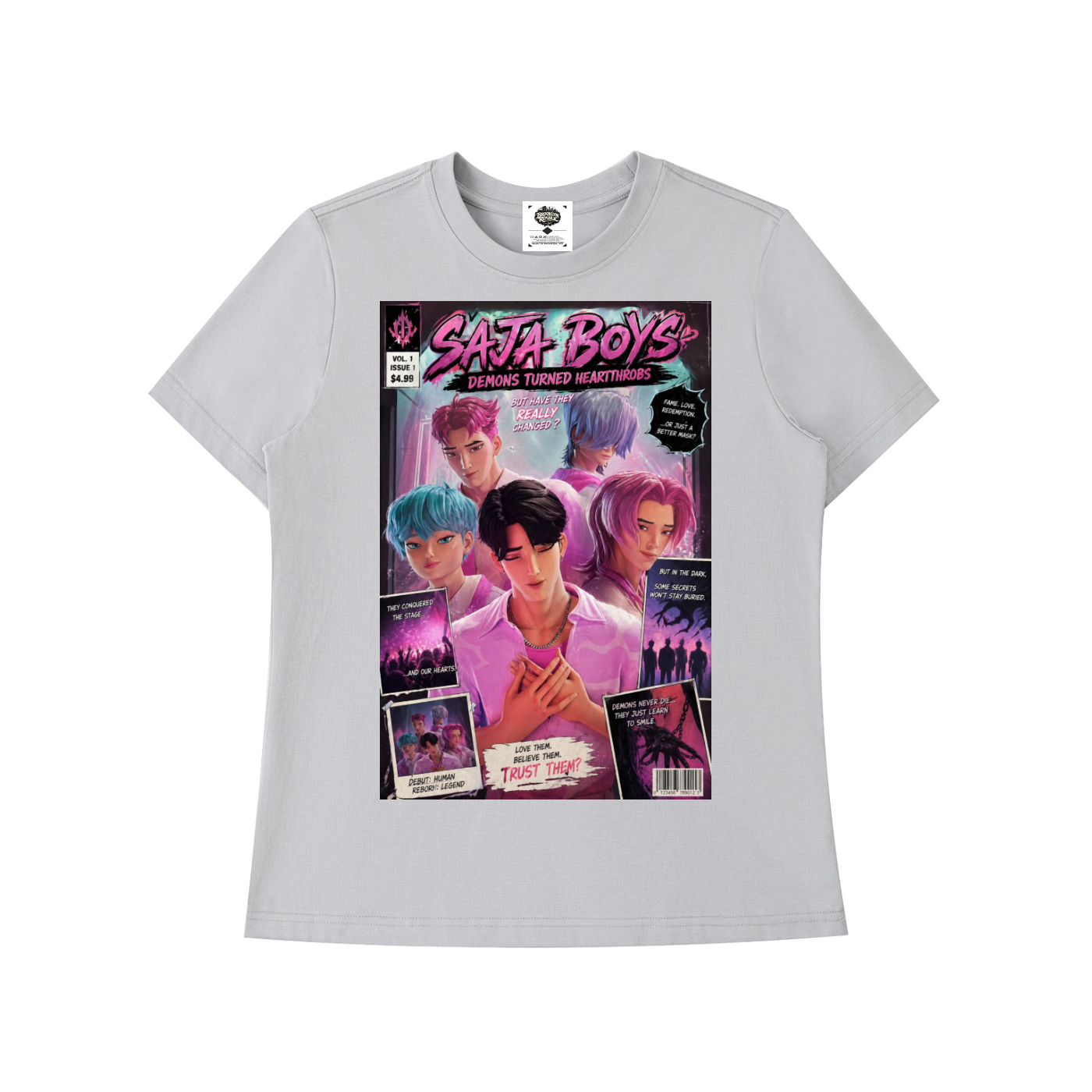 "Saja Boys" Essential Standard Shoulder T-Shirt