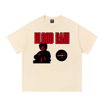 "Blood Rain" Cotton T-Shirt