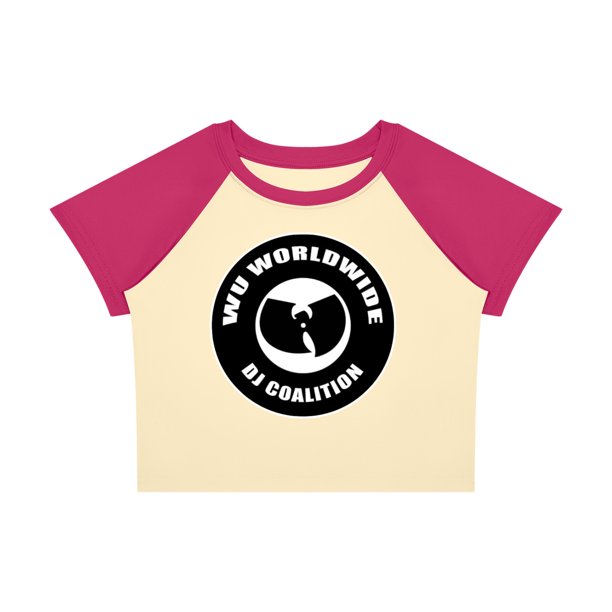 PYN™ "Wu World DJ Coalition" Women’s Raglan Color Block Baby T-Shirt