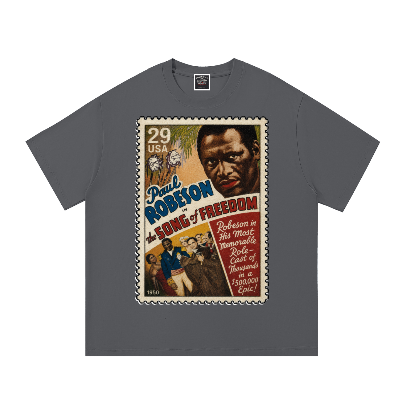 "Paul Robeson" Cotton T-Shirt