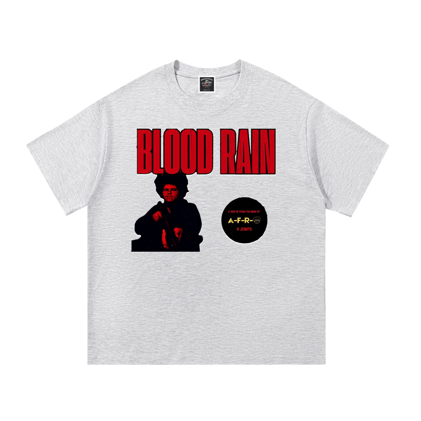 "Blood Rain" Cotton T-Shirt