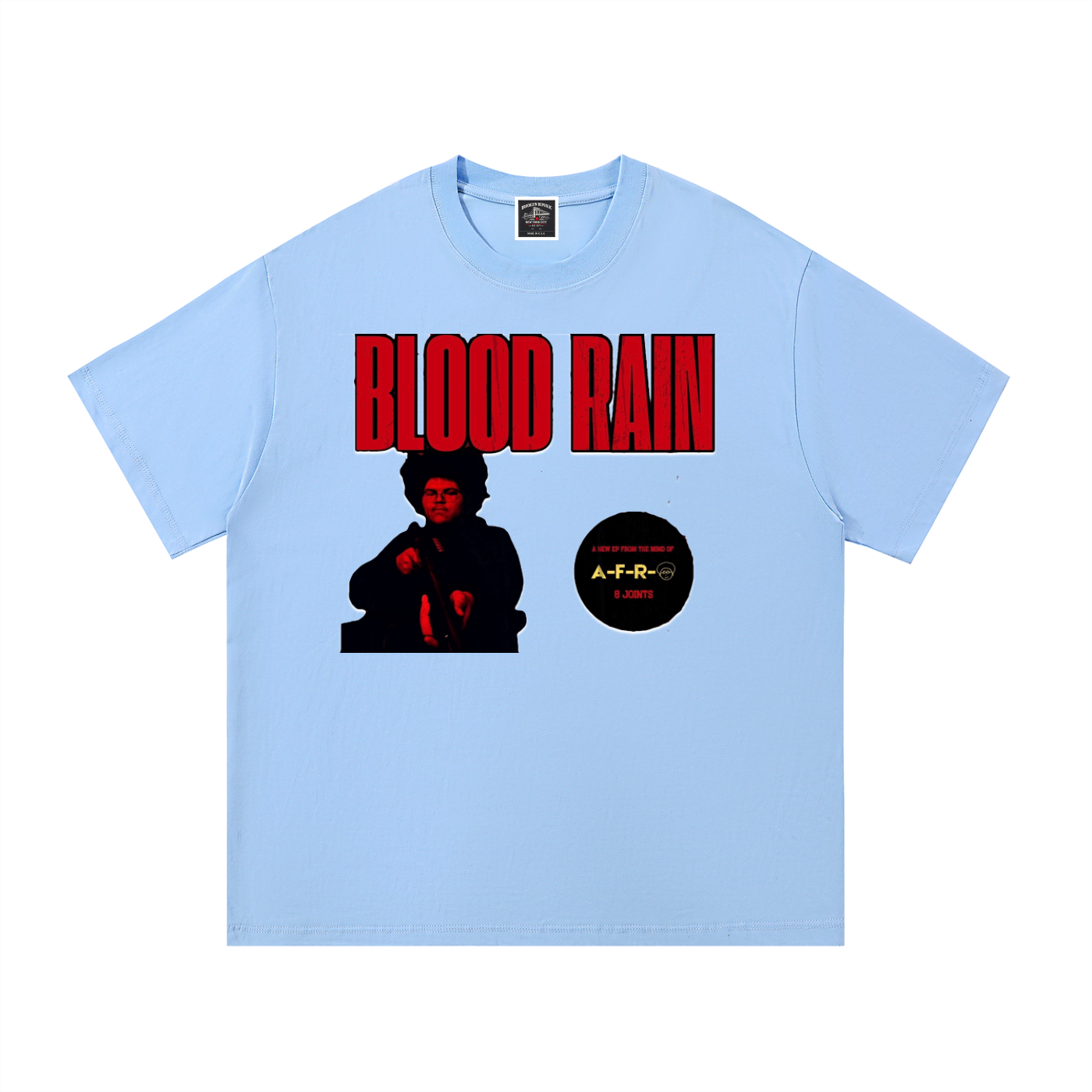 "Blood Rain" Cotton T-Shirt