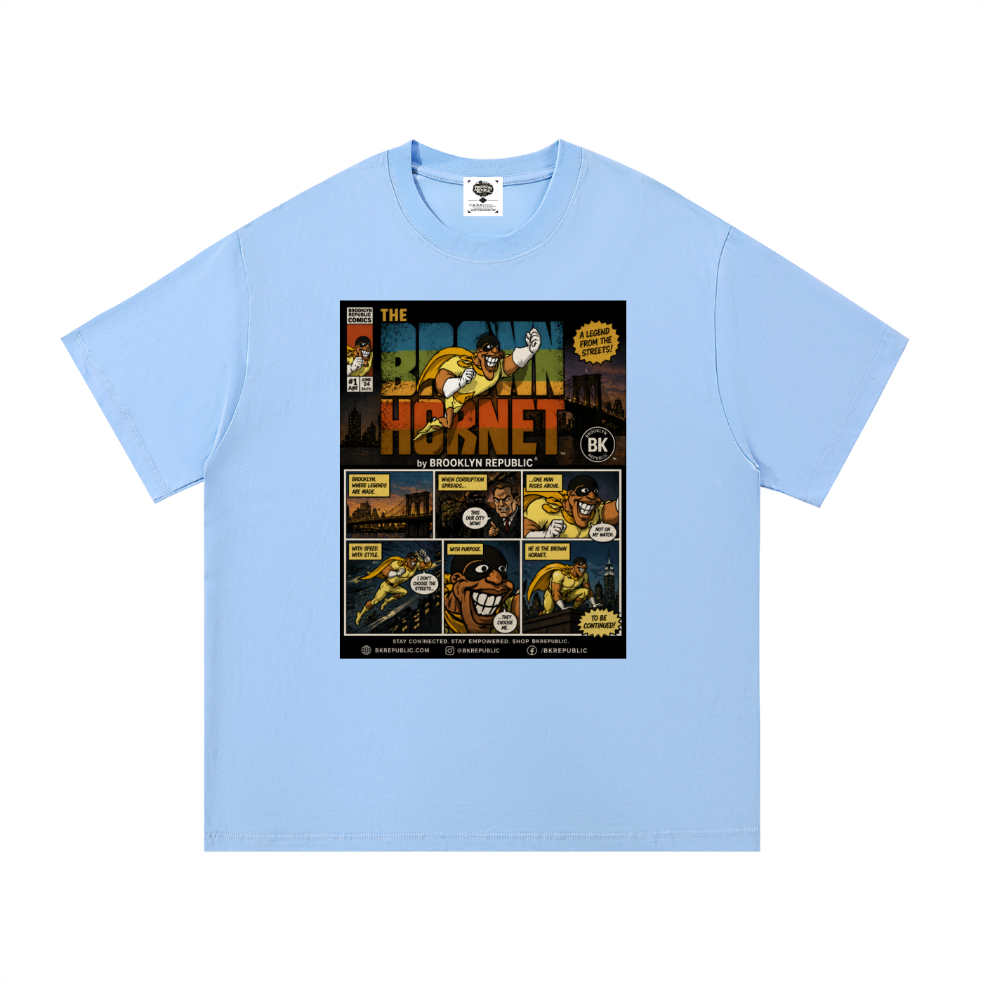 "The Brown Hornet" Cotton T-Shirt