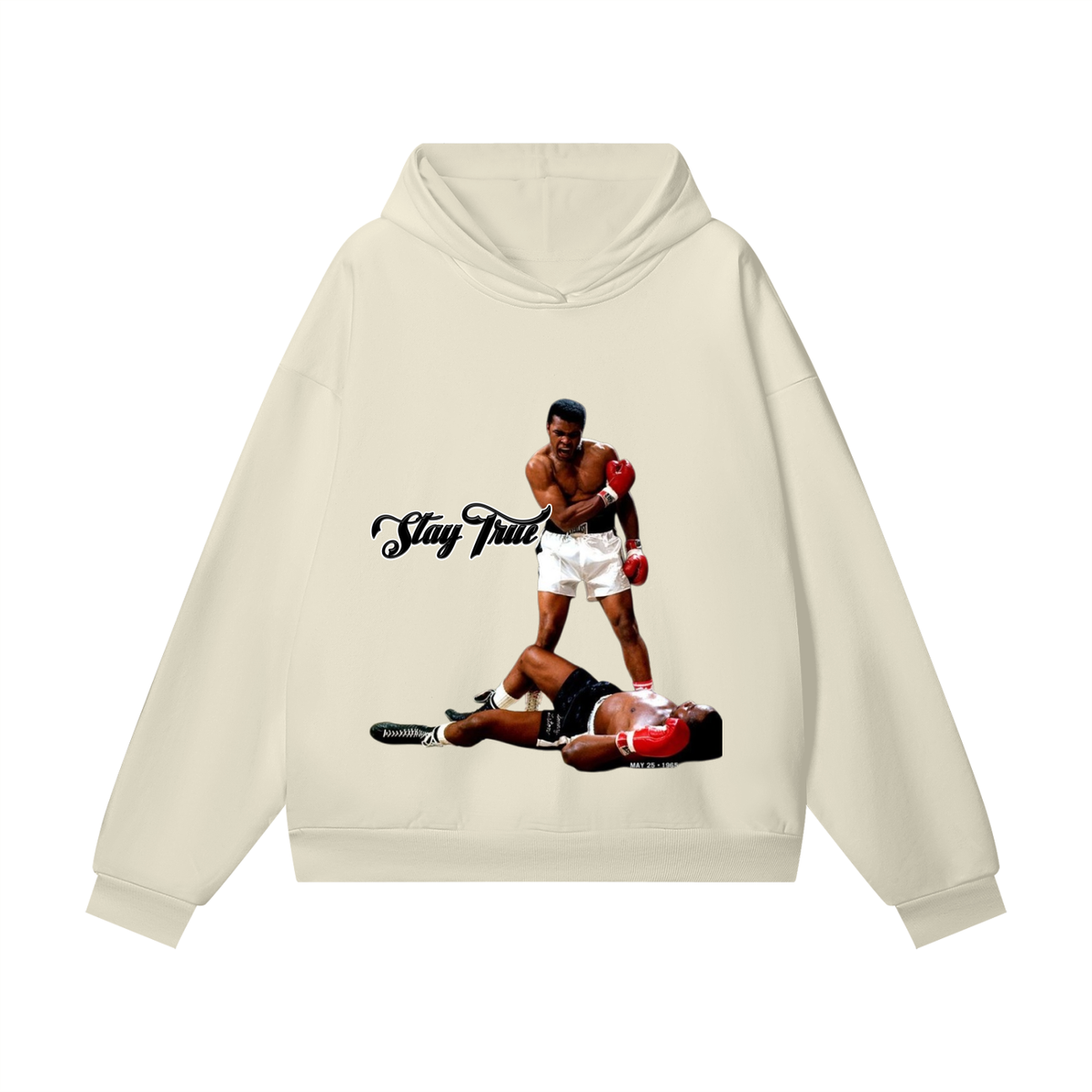 "Taming of The Grizzly" Heavyweight Hidden Pocket Fleece Hoodie