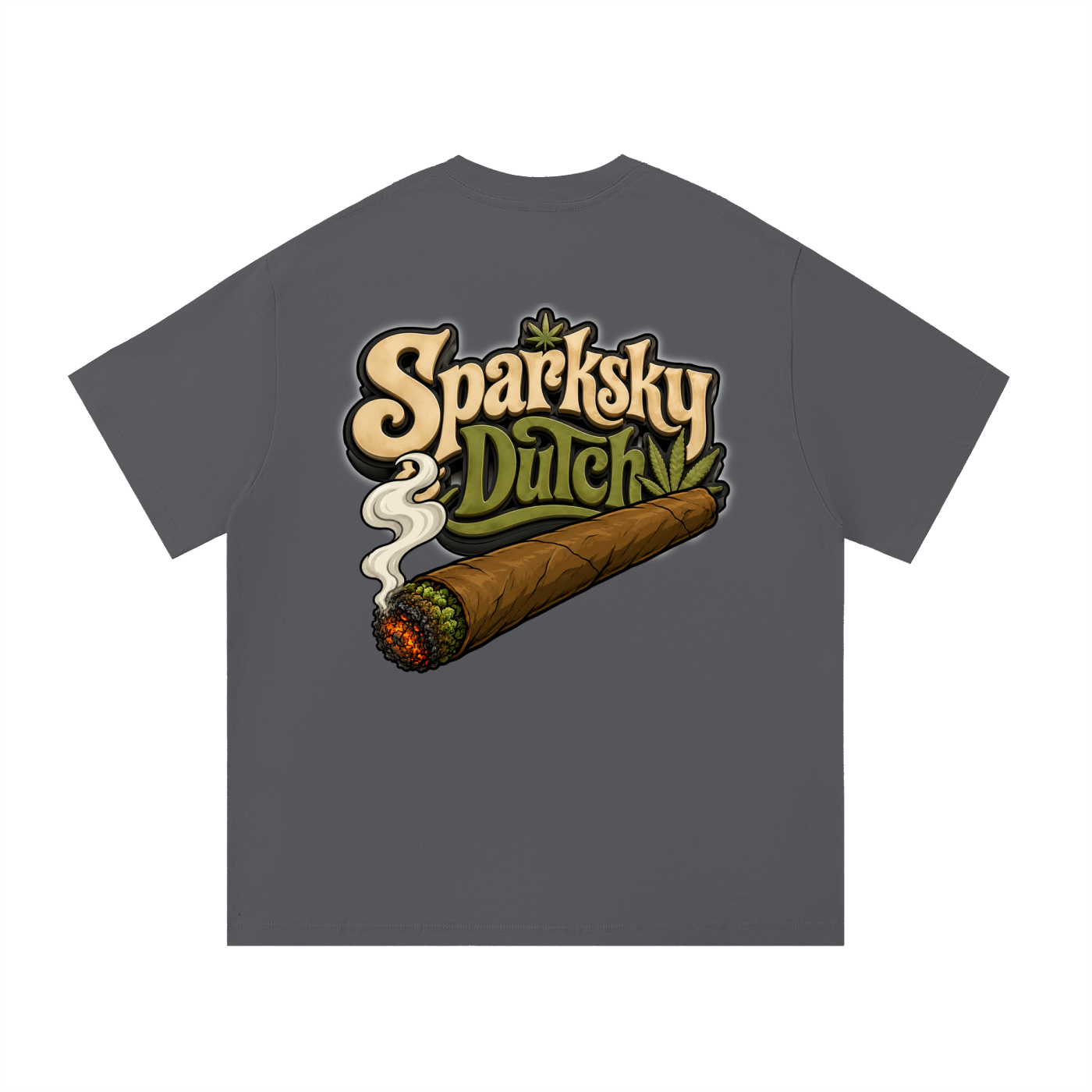 Sparksky & Dutch™ "Sativa Spark" Cotton T-Shirt