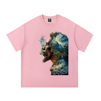 "Gravity of His Presence" Cotton T-Shirt